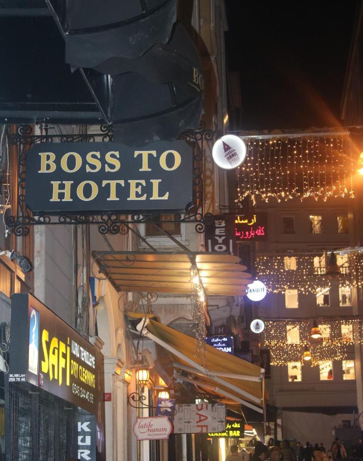Boss To Taksim Istanbul Eksteriør bilde